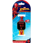 LED часовник Kids Euroswan - Spiderman Faces