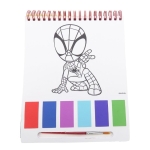 Скицник за оцветяване CYP Brands - Spidey, С водни бои