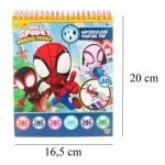Скицник за оцветяване CYP Brands - Spidey, С водни бои