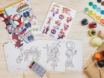 Сет плик за оцветяване CYP Brands - Spidey
