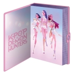 Тефтер Pyramid - K-Pop Demon Hunters, С магнитна закопчалка, А5
