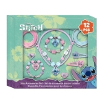 Комплект детски аксесоари Kids Licensing - Stitch, 12 части