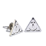 Комплект обеци Harry Potter - Deathly Hallows, Golden Snitch & Platform