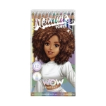 Цветни моливи Kids Euroswan WOW Generation - 12 броя, асортимент