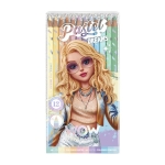 Цветни моливи Kids Euroswan WOW Generation - 12 броя, асортимент