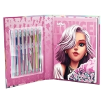 Комплект за оцветяване Kids Licensing - WOW Generation, с 8 гел химикалки
