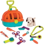 Игрален комплект Battat - Ветеринарен център с кученце