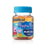 Мултивитамини с вкус на ягода за деца Wellkid Peppa Pig - Vitabiotics, 30 желирани таблетки