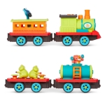 Музикална играчка Battat - Влакче със звук и светлина