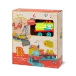 Музикална играчка Battat - Влакче със звук и светлина