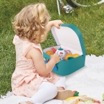 Детски дървен комплект Hape - Време за чай, 15 части