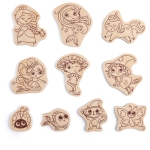 Творчески комплект Hape - Направи си сам магнити, Вълшебни приятели