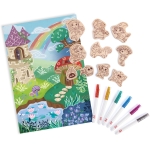 Творчески комплект Hape - Направи си сам магнити, Вълшебни приятели