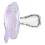 Ортодонтични залъгалки Tommee Tippee - Any Time, 0-6 m, 2 броя, Лилави панди